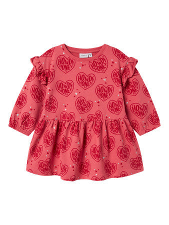 Mini jurk KEA Pink Standard Fit