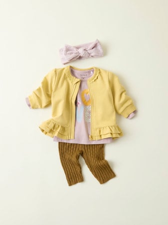 Baby Langarmshirt KINDA Lila Regular Fit