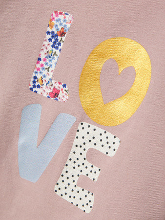 Baby Langarmshirt KINDA Lila Regular Fit