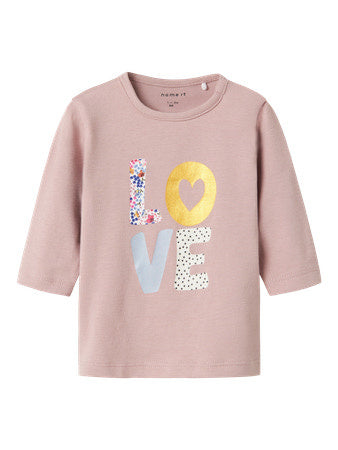 Baby Langarmshirt KINDA Lila Regular Fit