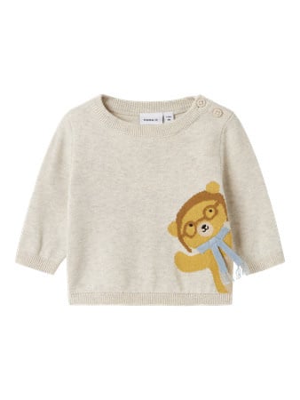 Baby trui KANO White Regular Fit