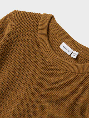 Mini trui KANTO Brown Regular Fit