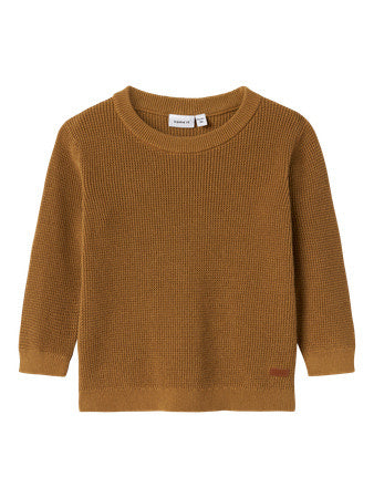 Mini trui KANTO Brown Regular Fit