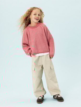 Kids trui KAREN Pink Regular Fit