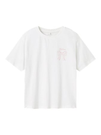 Kids T - shirt KATALIN White Regular Fit