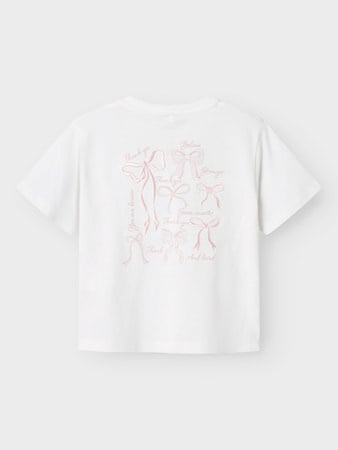 Mini T - shirt KATALIN White Regular