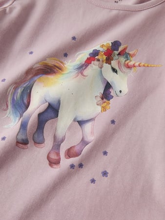 Mini longsleeve KRULLE Purple Standard Fit