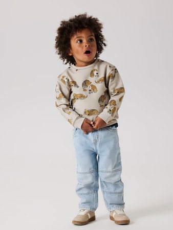 Mini Pullover KODY Weiß Regular Fit