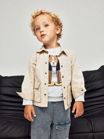 Mini trui KAMDEN Grey Regular Fit