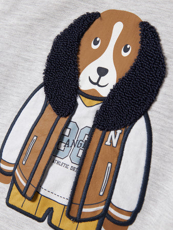 Mini trui KAMDEN Grey Regular Fit