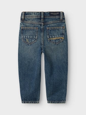 Mini spijkerbroek SILAS Vintage Medium Blue Denim Slim Tapered Fit