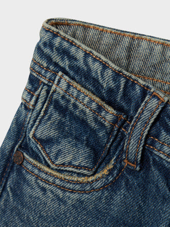 Mini spijkerbroek SILAS Vintage Medium Blue Denim Slim Tapered Fit