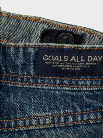 Mini spijkerbroek SILAS Vintage Medium Blue Denim Slim Tapered Fit