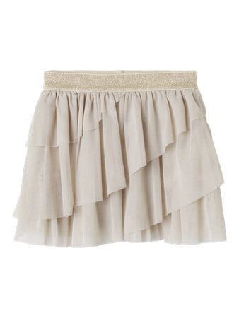 Mini rok LENORA TULLE White
