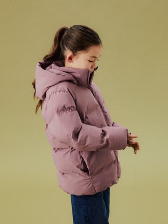 Kids winterjas MUSK PUFFER Purple