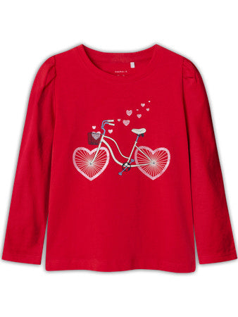 Mini longsleeve KALESJA Tomato Regular Fit