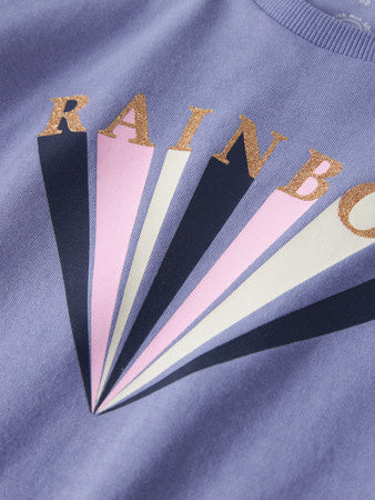 Mini T - shirt KATINKA Purple Impression Regular Fit