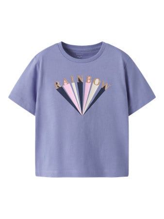 Mini T - shirt KATINKA Purple Impression Regular Fit