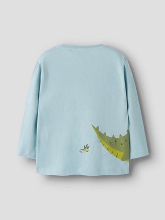 Mini longsleeve KINGSTON Sterling Blue Regular Fit