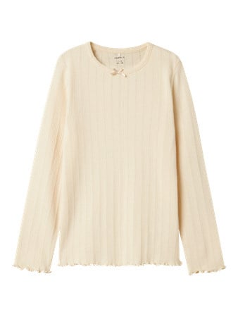Kids longsleeve NOLEA Parchment Slim Fit