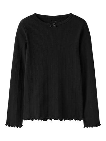 Kids longsleeve NOLEA Black Slim Fit