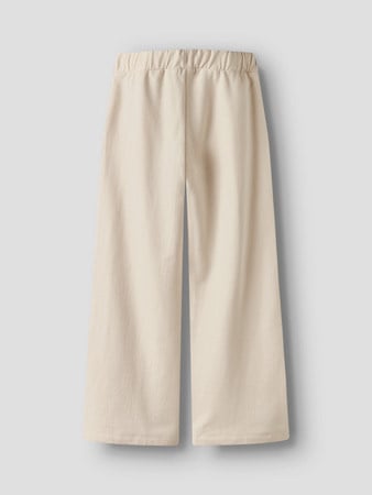 Kids broek NORIANA Parchment Wide Leg Fit