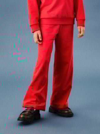 Kids broek NORIANA Tomato Wide Leg Fit