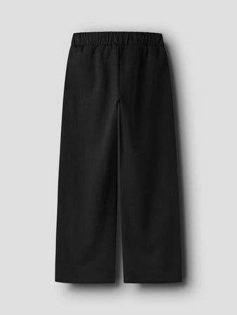 Kids broek NORIANA Black Wide Leg Fit