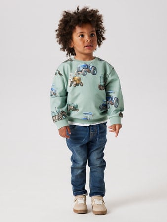 Mini trui LUDVIG Green Regular Fit