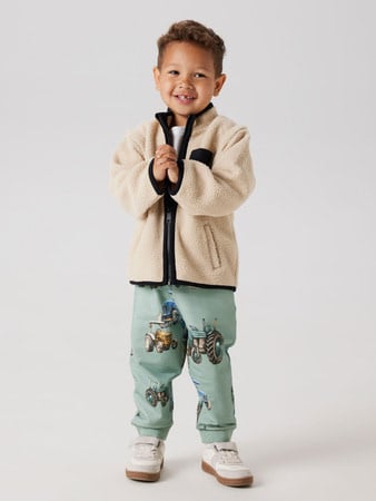 Mini broek LUDVIG Green Regular Fit