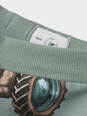 Mini broek LUDVIG Green Regular Fit