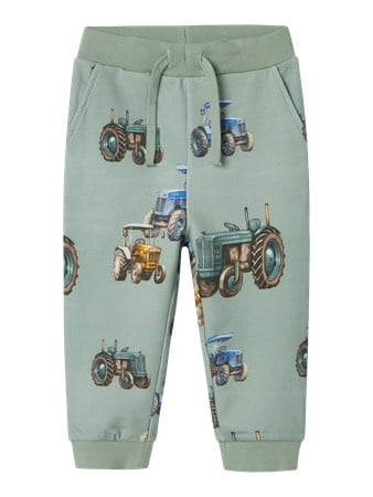 Mini broek LUDVIG Green Regular Fit