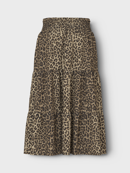 Kinderrock VINAYA Schwarz LEOPARD