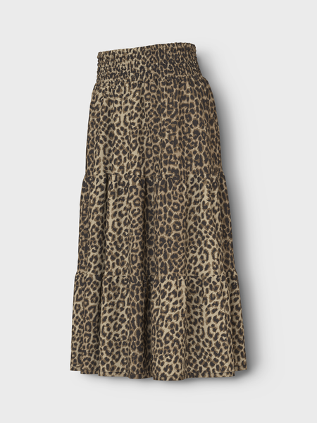 Kinderrock VINAYA Schwarz LEOPARD