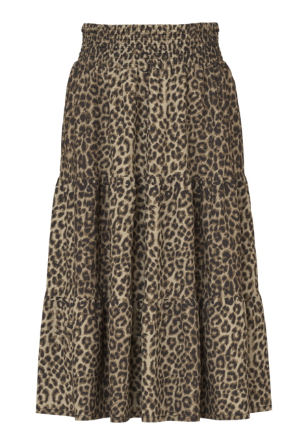 Kinderrock VINAYA Schwarz LEOPARD