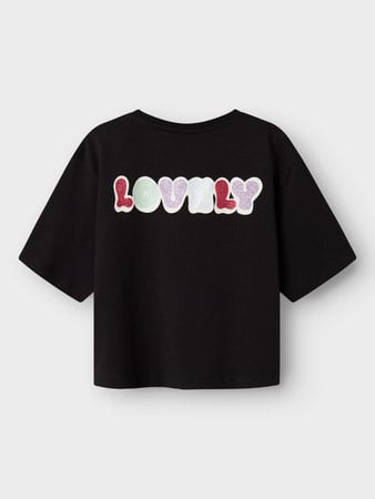 Kids T - shirt KOVE Black Regular Fit