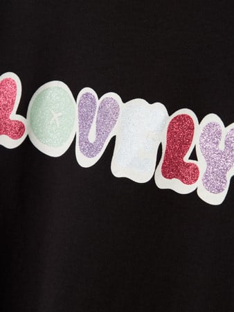 Kids T - shirt KOVE Black Regular Fit