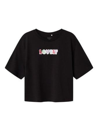Kids T - shirt KOVE Black Regular Fit
