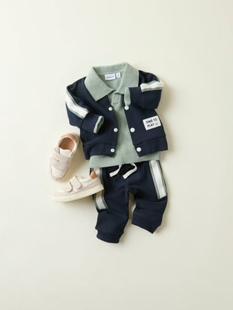 Baby trui LOOP Green Regular Fit