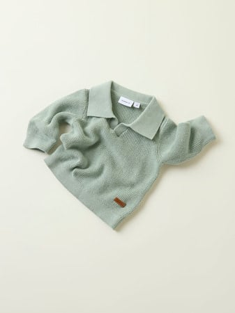 Baby trui LOOP Green Regular Fit