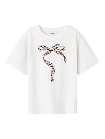 Kids T - shirt LISEMARIE White Regular Fit