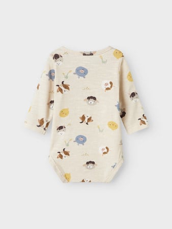 Babystrampler LARM Weiß