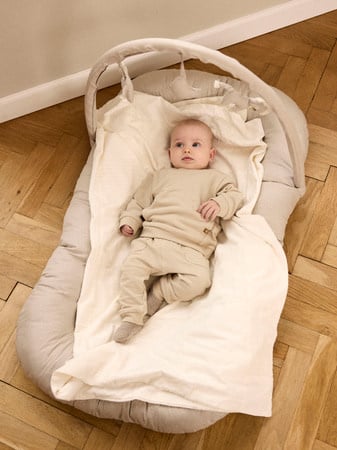 Baby trui LOOP White Regular Fit