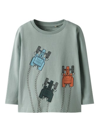 Mini longsleeve LACTOR Green Regular Fit