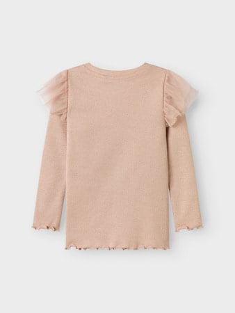 Mini longsleeve LULLA Purple Slim Fit