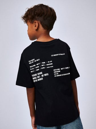 Kids T - shirt LAVERN Black Regular Fit