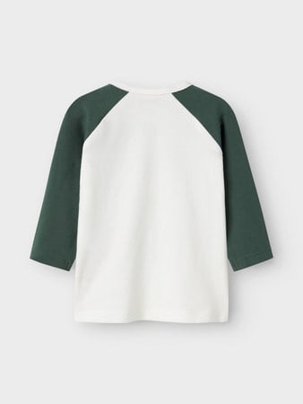 Baby longsleeve LARIS Green Regular Fit