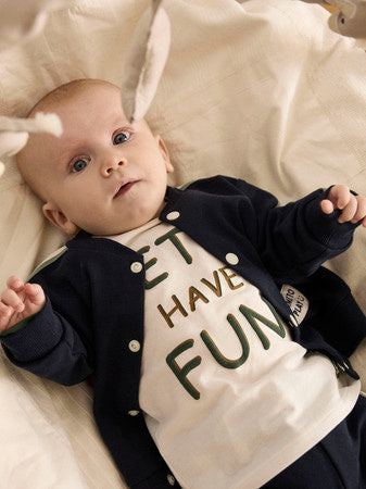 Baby longsleeve LARIS Green Regular Fit