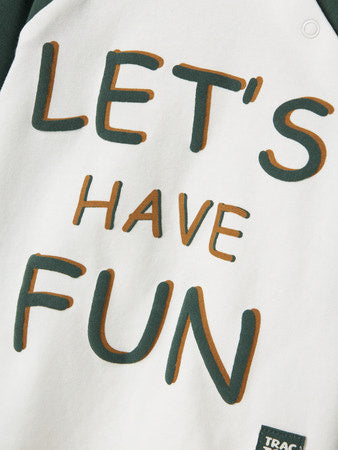 Baby longsleeve LARIS Green Regular Fit