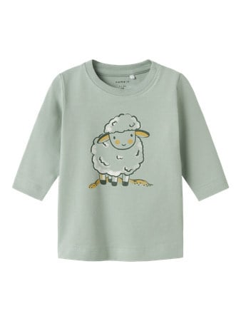 Baby longsleeve LAKKO Green Regular Fit